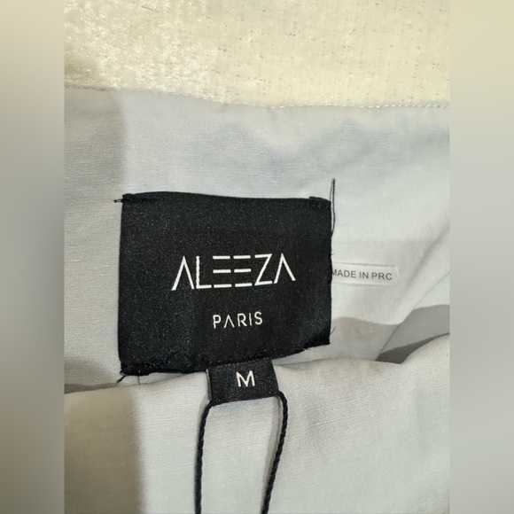 Aleeza Paris Light Blue Chic A-Line Bubble Skirt Size Medium - Picture 12 of 13